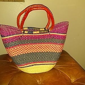 African Market bag